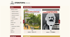 Desktop Screenshot of eterotopiafrance.com